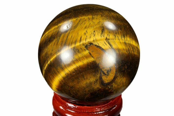 Polished Tiger's Eye Sphere - South Africa #116063